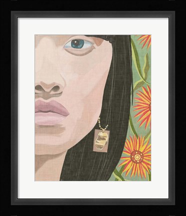 Framed Morning Portrait IV Print