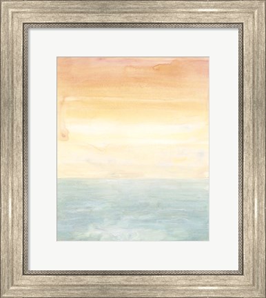 Framed Sunny Horizon II Print