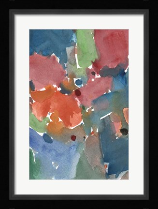 Framed Site Plan I Print