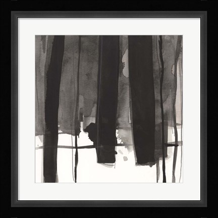 Framed Pier Post Arrangement I Print