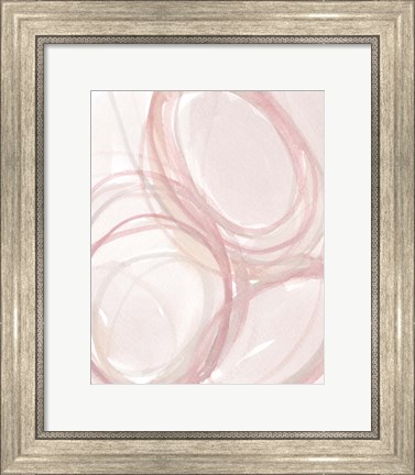Framed Garden Bubbles II Print