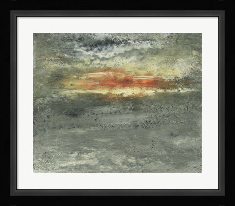 Framed Sunset Etude V Print