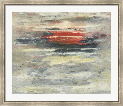 Framed Sunset Etude VI Print