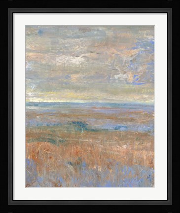 Framed Evening Marsh II Print