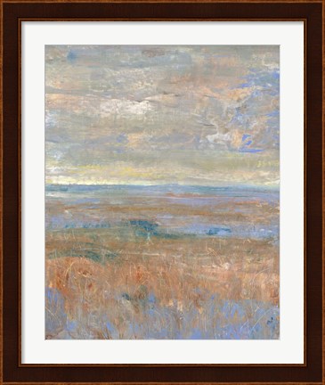 Framed Evening Marsh II Print