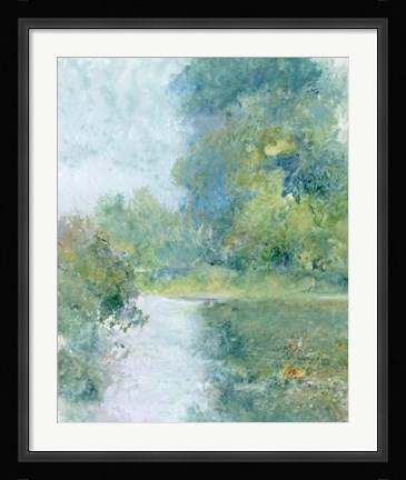 Framed Tranquil Stream II Print