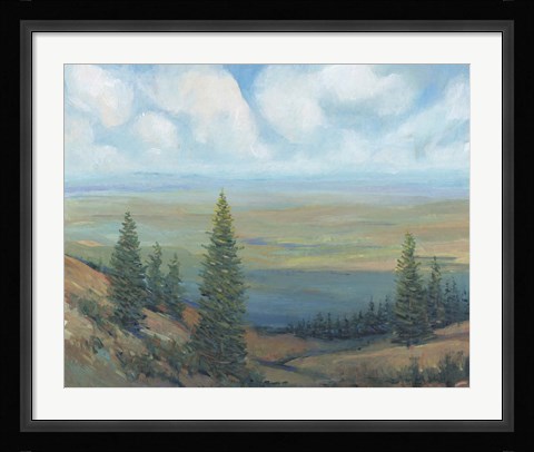 Framed Mountain Top II Print