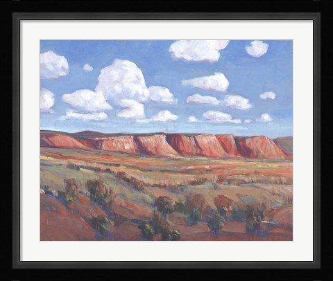 Framed Distant Mesa II Print