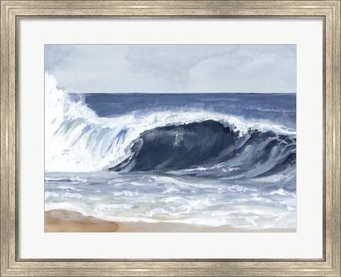 Framed Surf Spray II Print