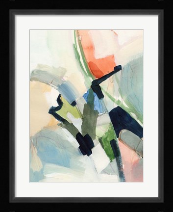 Framed Color Scramble I Print