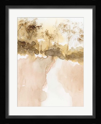 Framed Sun Kissed Earth I Print