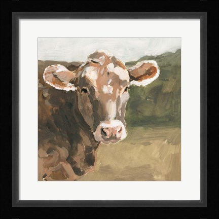 Framed On the Pasture I Print