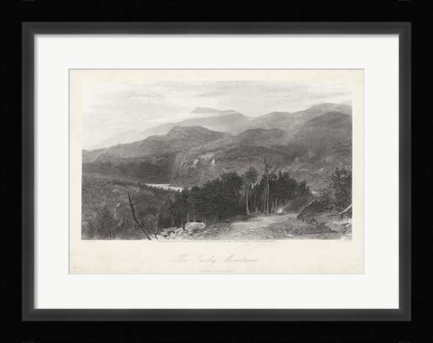 Framed Smoky Mountains Print