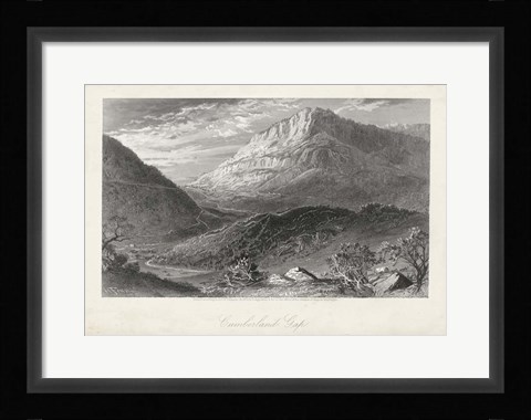 Framed Cumberland Gap Print
