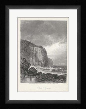 Framed Lake Superior Print