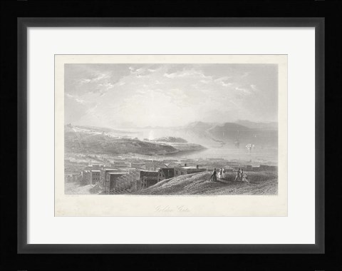 Framed Golden Gate Print