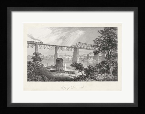 Framed City of Louisville Print