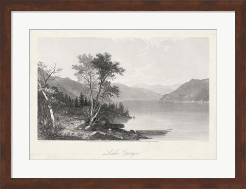 Framed Lake George Print