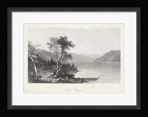 Framed Lake George Print