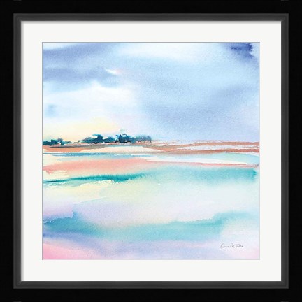 Framed Water and Sand Print