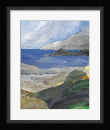 Framed Above the Bay II Print