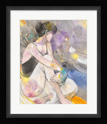 Framed Ballerina I Print