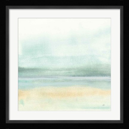 Framed Mint and Sand II Print