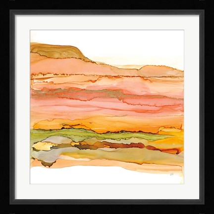 Framed Desertscape III Print