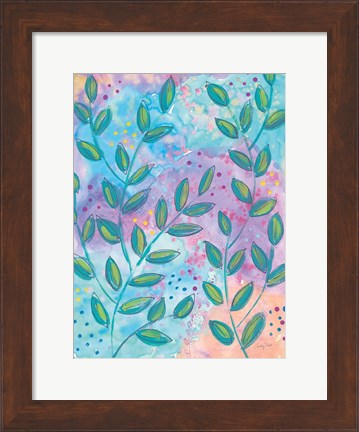 Framed Botanical Brights I Print