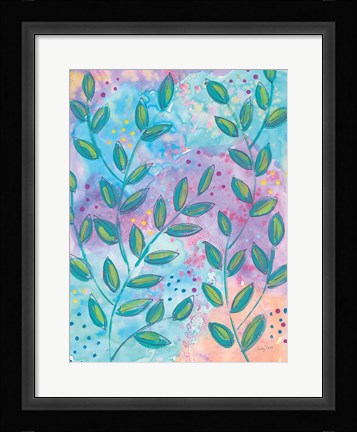 Framed Botanical Brights I Print