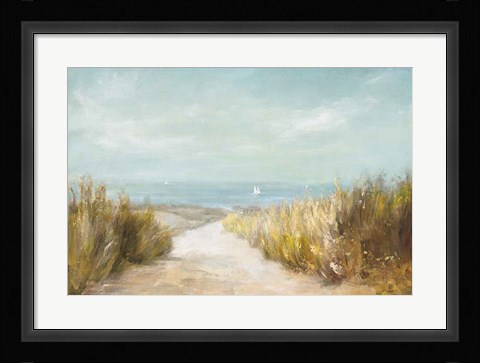 Framed Distant Sails Print