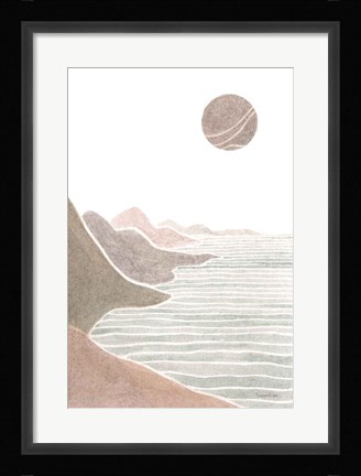 Framed Shore Upon Shore Print
