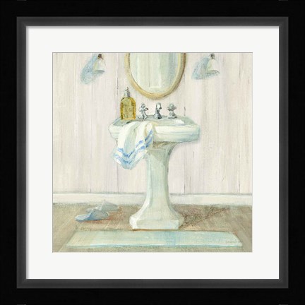 Framed Farmhouse Sink Print
