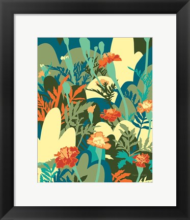 Framed Marigold Print