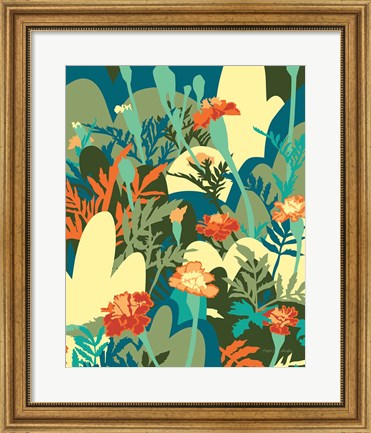 Framed Marigold Print