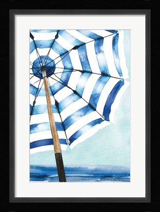 Framed Surf and Sun I Print