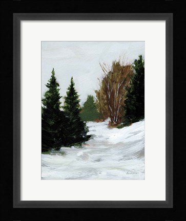 Framed Winter on Grand Mesa Print
