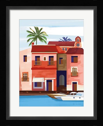 Framed Las Palmas IV Print