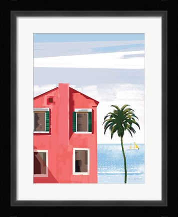 Framed Las Palmas II Print