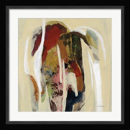 Framed Terracotta Tile II Print