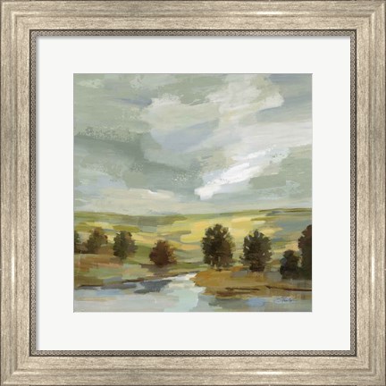Framed Country Landscape Print