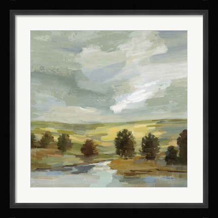 Framed Country Landscape Print