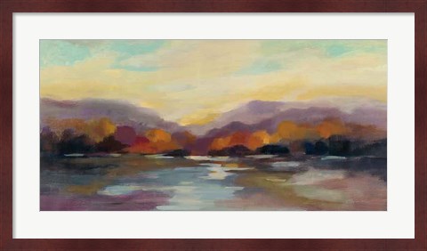 Framed Fall Sunset Print
