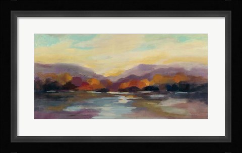 Framed Fall Sunset Print