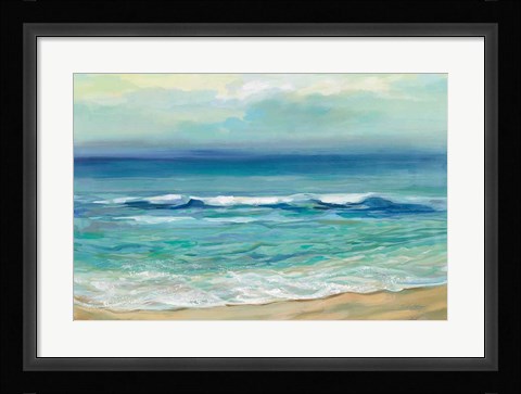 Framed Seaside Sunrise Print