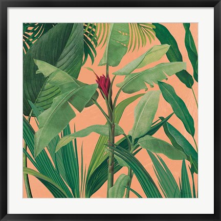 Framed Dramatic Tropical I Boho Print