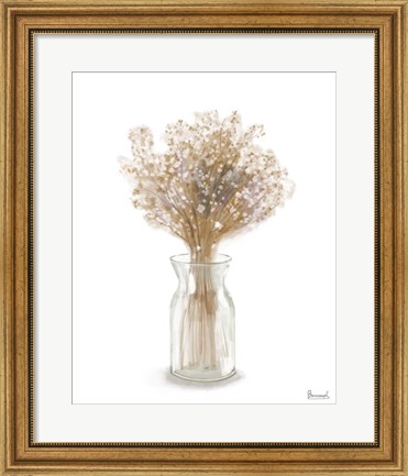 Framed Dried Flower II Print
