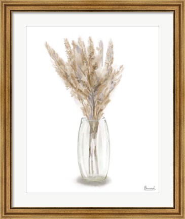 Framed Dried Flower III Print