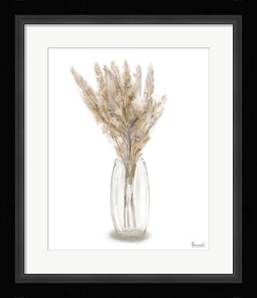 Framed Dried Flower III Print