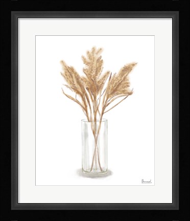 Framed Dried Flower IV Print